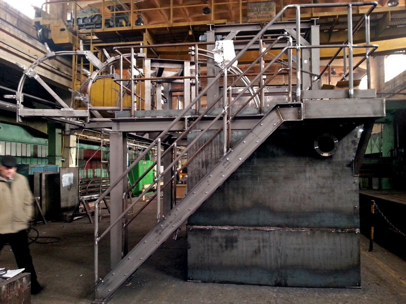 Drahtbehandlungsstation